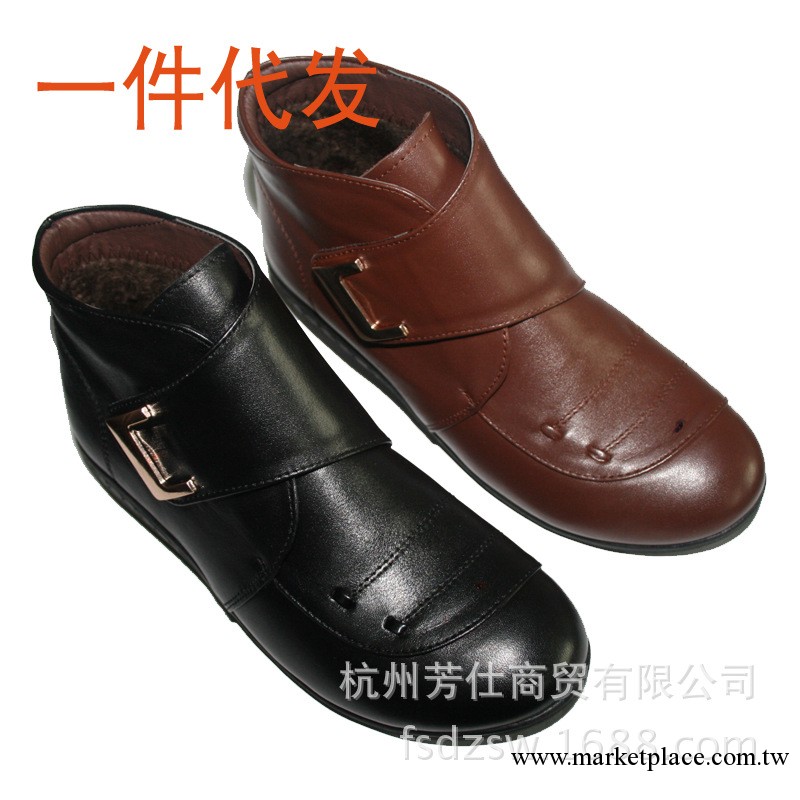 廠傢批發新款真皮單鞋 頭層牛皮女鞋 時尚短靴 媽媽鞋 舒適女鞋工廠,批發,進口,代購