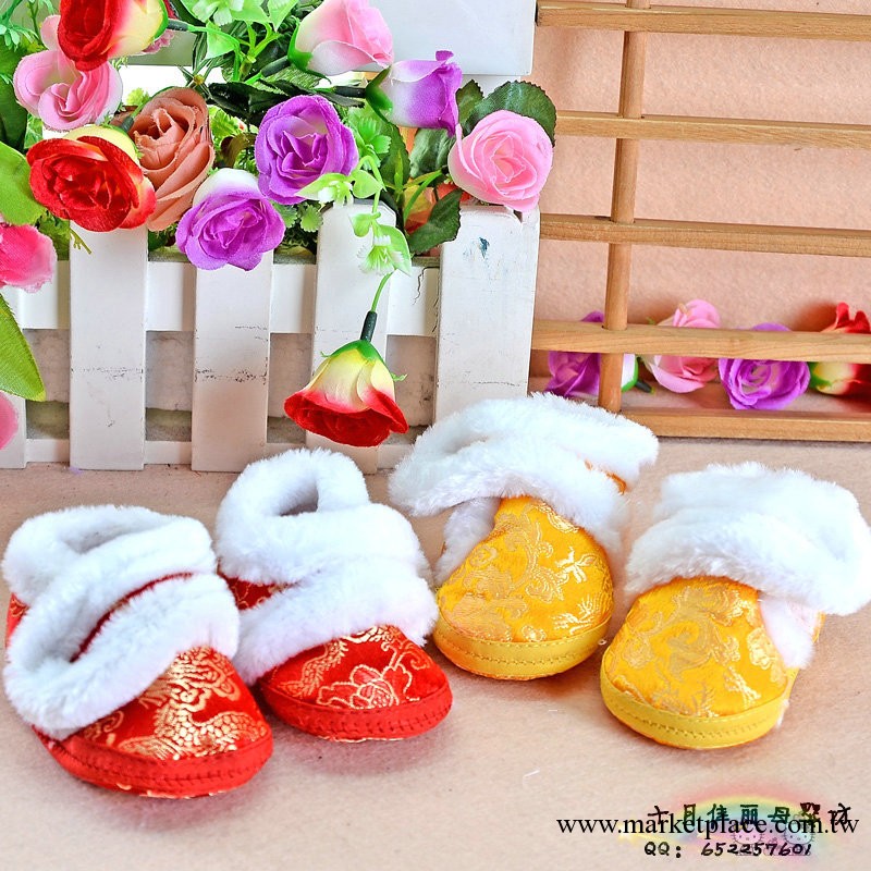 新款童鞋 愛嬰美嬰兒棉鞋/綢緞面滿月鞋/珊瑚絨學步鞋 均碼工廠,批發,進口,代購
