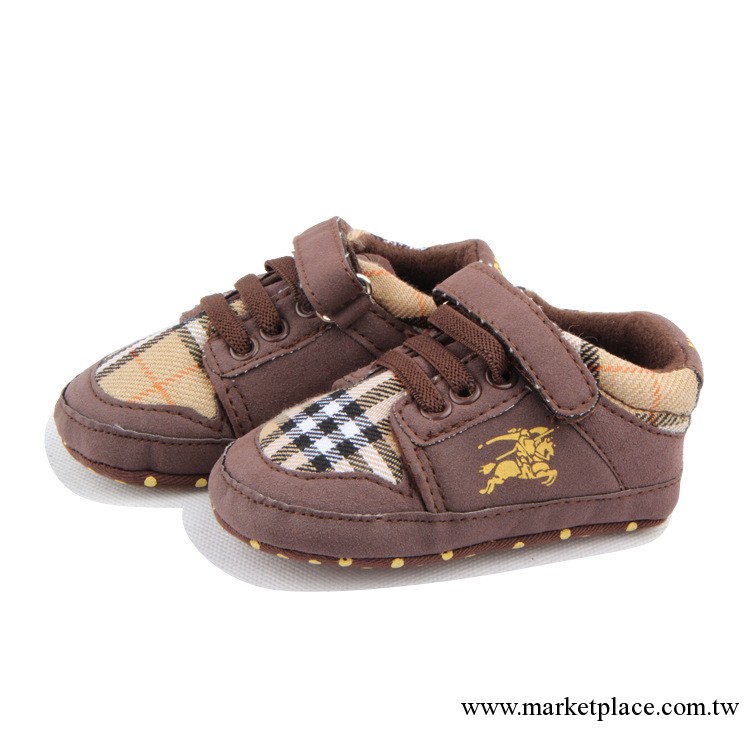 廠傢直銷 寶寶學步鞋嬰兒鞋babyshoes格子單鞋男鞋童工廠,批發,進口,代購