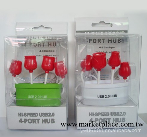 BL-03142新款玫瑰花HUB 分線器 USB 集線器 四接口工廠,批發,進口,代購
