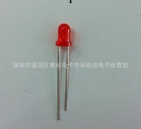 LED發光二極管3mm紅色超亮短腳工廠,批發,進口,代購