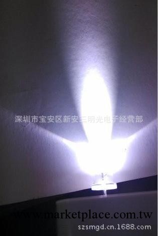 供應F5白光 深圳LED超高亮白光 18000－20000MCD方片白色LED工廠,批發,進口,代購