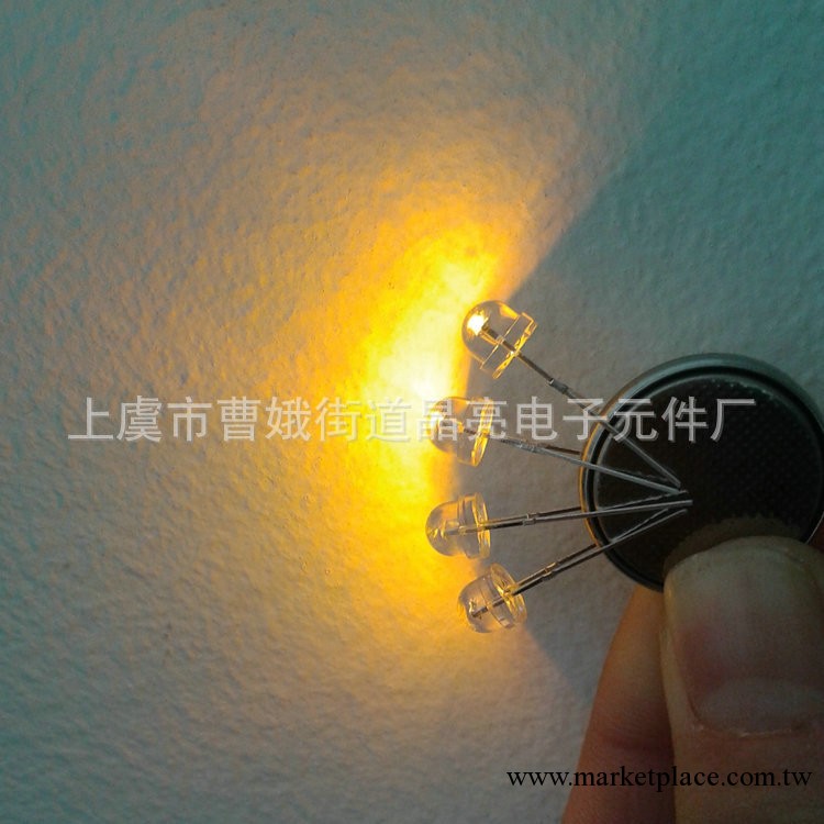 批量生產草帽黃燈 上虞led發光二極管 閃爍led發光二極管工廠,批發,進口,代購