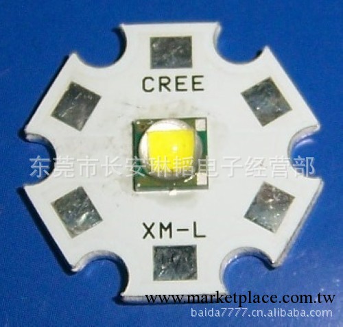 XML-T6-1D 色溫6000-6500K冷白 cree科銳原裝大功率led工廠,批發,進口,代購