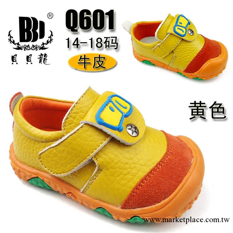 溫州貝貝龍品牌童鞋批發Q601 真皮 嬰兒鞋寶寶鞋學步鞋 14-18碼工廠,批發,進口,代購