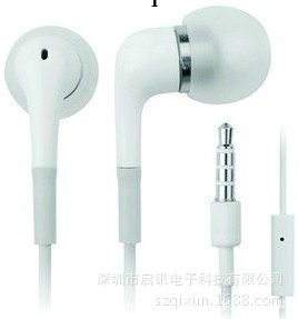 耳機廠傢批發 iphone4入耳式耳機 3G 3GS蘋果帶麥音樂耳機工廠,批發,進口,代購