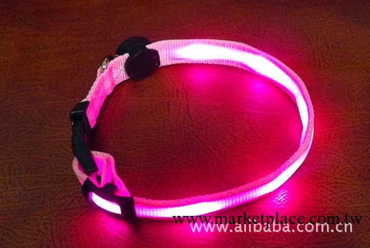 大量供應 LED發光狗圈  牽引帶  狗脖 （發光寵物用品）工廠,批發,進口,代購