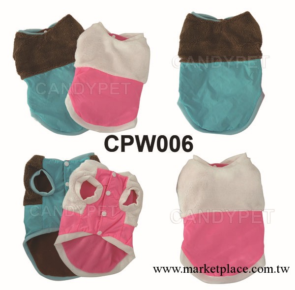 candypet秋冬寵物衣服款 保暖狗狗棉衣服 寵物服裝 韓款寵物用品工廠,批發,進口,代購