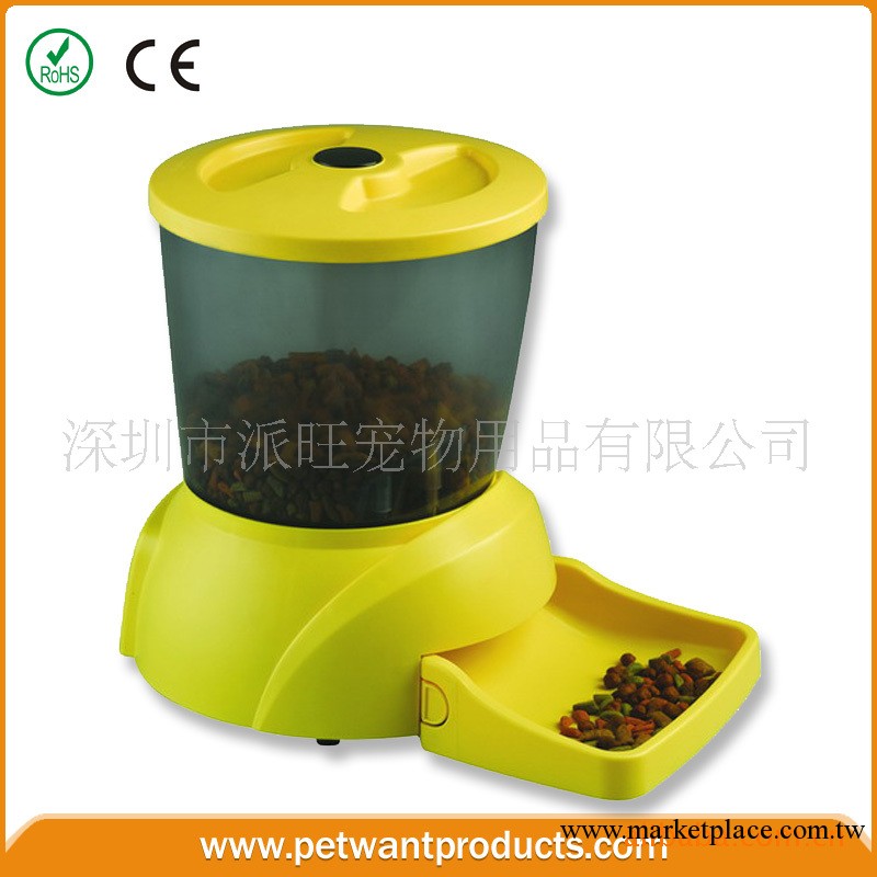 深圳派旺寵物用品批發 立式自動寵物喂食器 PF-12 定時定量工廠,批發,進口,代購