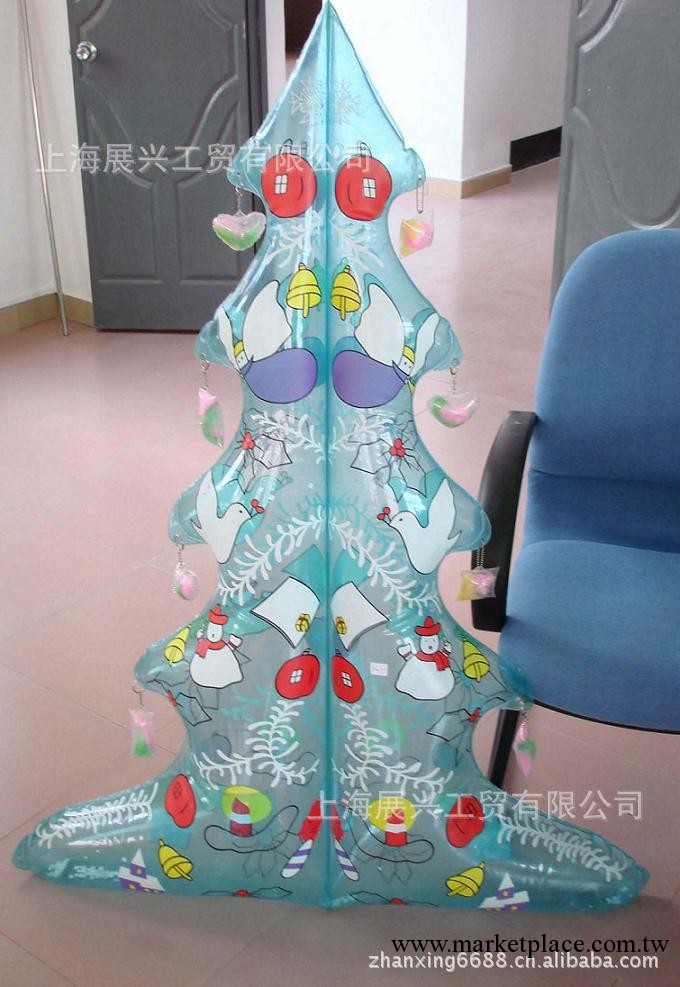 廠傢供應聖誕節日用品PVC充氣聖誕樹|聖誕老人（加印LOGO)批發・進口・工廠・代買・代購