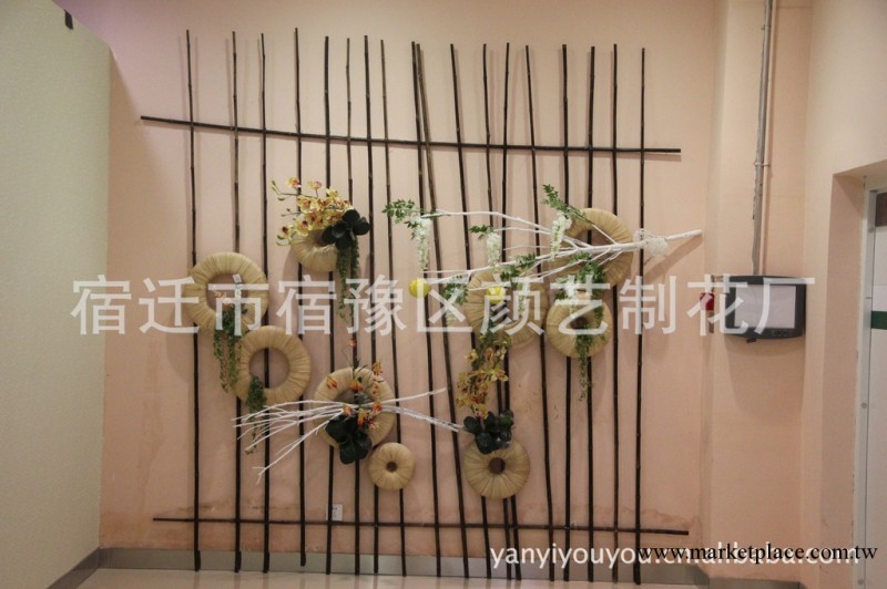 商場酒店美陳裝飾/籬笆主題墻面裝飾/聖誕春節酒店商場佈置工廠,批發,進口,代購