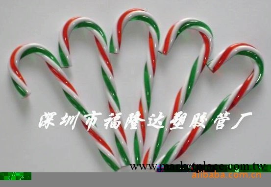 PS雙色聖誕冰柱條掛件工廠,批發,進口,代購