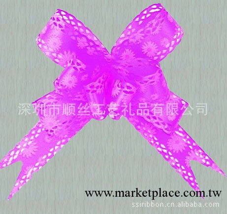 包裝彩帶花/聖誕絲帶花/星星花彩帶/節日彩帶工廠,批發,進口,代購