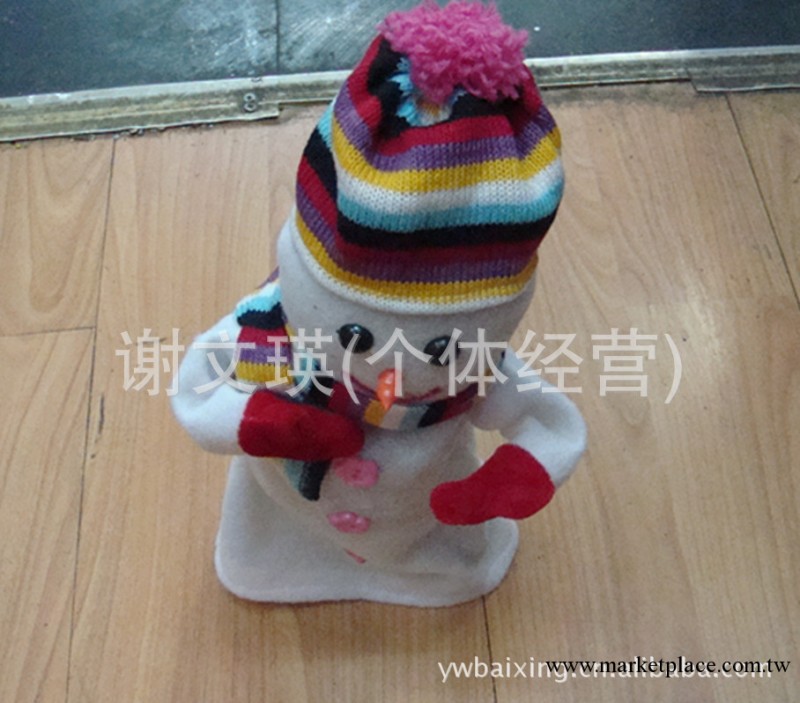 廠傢直銷供應電動聖誕老人，可愛聖誕雪娃玩具 ，聖誕玩具批發工廠,批發,進口,代購