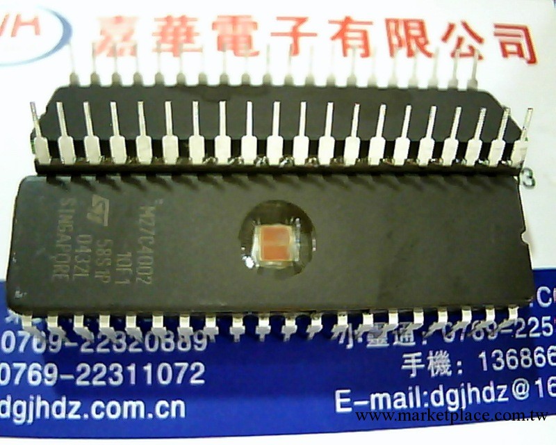 紫外線半導體 IC集成電路 存儲器M27C4002-10F1存儲器工廠,批發,進口,代購