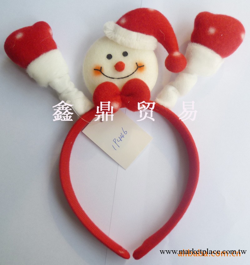 供應聖誕雪人絨佈頭扣工廠,批發,進口,代購