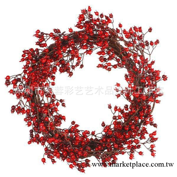 聖誕花環，物美價廉聖誕花圈，顏色全，規格多，歡迎新老客戶訂制工廠,批發,進口,代購