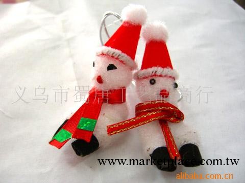 廠傢直銷-聖誕雪人聖誕老人聖誕掛件聖誕小禮品工廠,批發,進口,代購