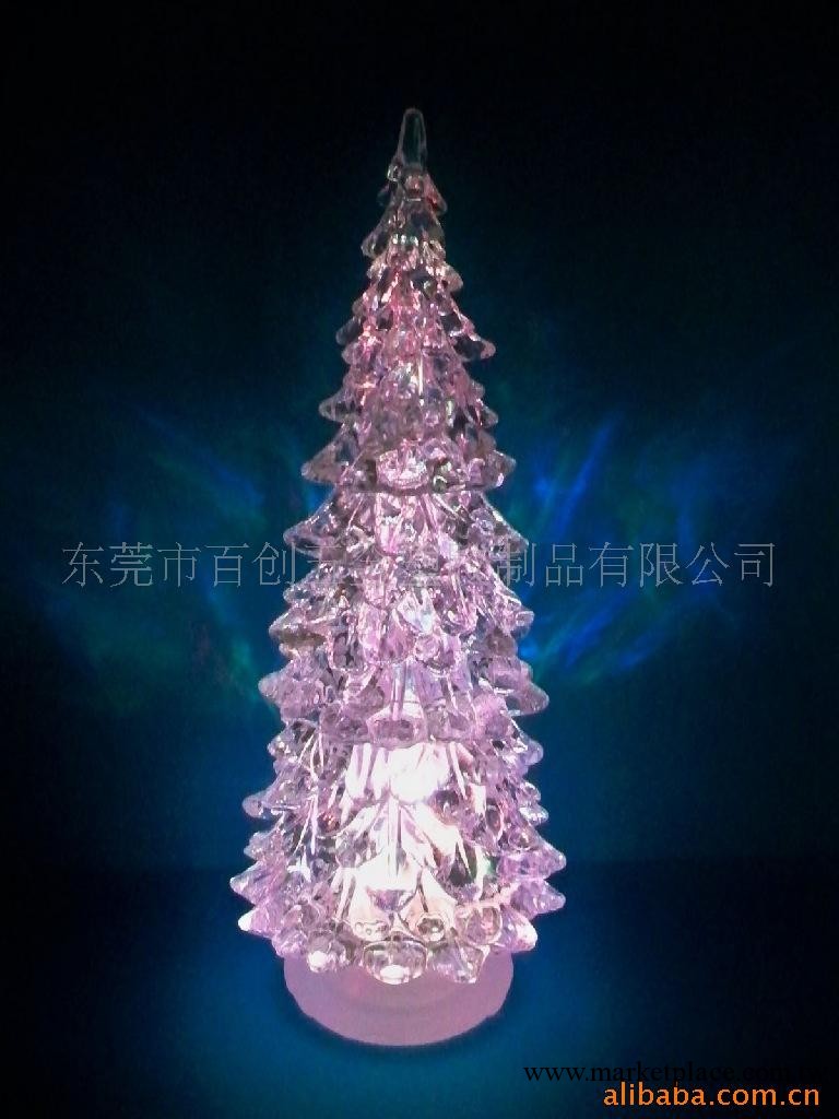 【聖誕禮品】供應壓力克發光LED聖誕樹(1)工廠,批發,進口,代購