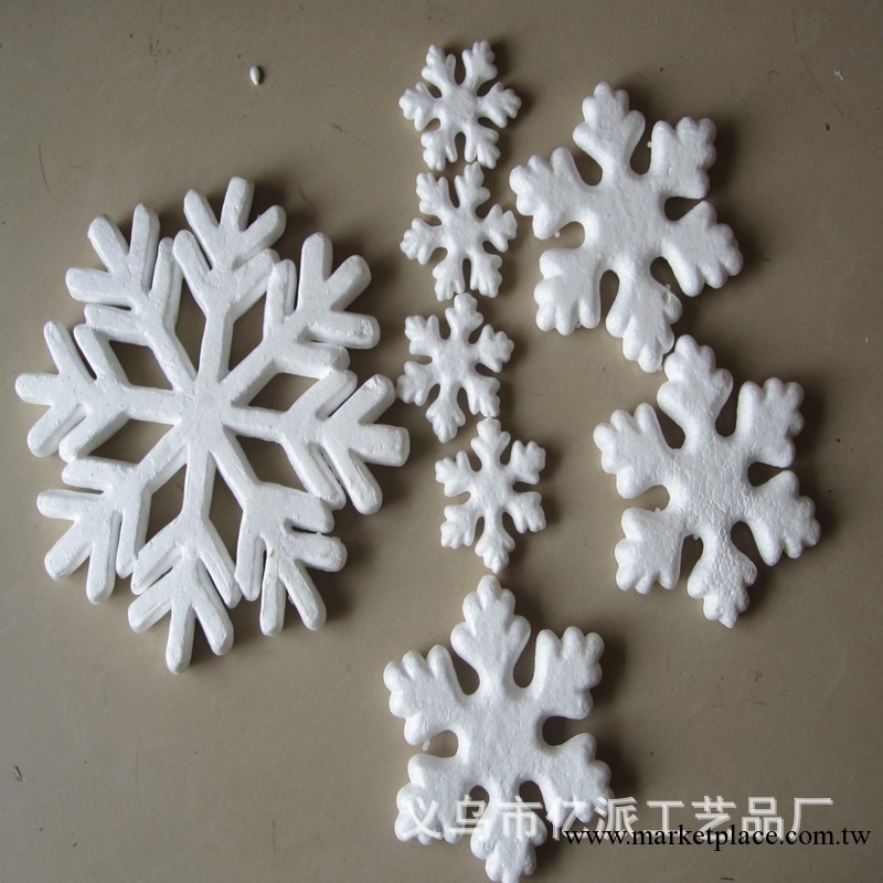 廠傢直銷150mm聖誕泡沫雪花，量大從優工廠,批發,進口,代購