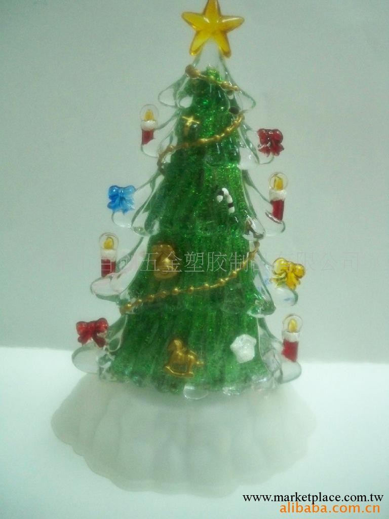 【聖誕禮品】供應壓力克聖誕樹(圖)工廠,批發,進口,代購