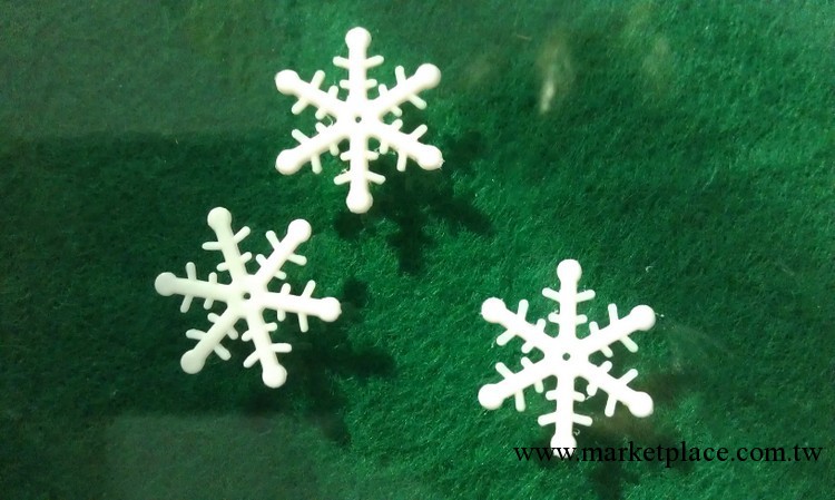 深圳協洋五金廠傢供應聖誕塑膠雪花掛件  聖誕雪花片工廠,批發,進口,代購
