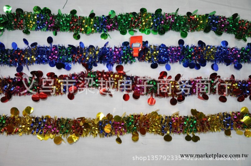 節日用品 春節用品 婚慶用品 聖誕裝飾用/龍珠圓點毛條工廠,批發,進口,代購