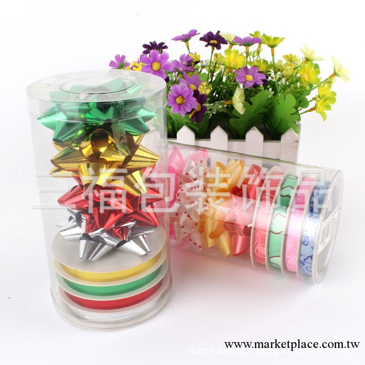 【廠傢直銷】星星花彩帶套裝 聖誕用品 節日用品批發 彩蛋拉花工廠,批發,進口,代購
