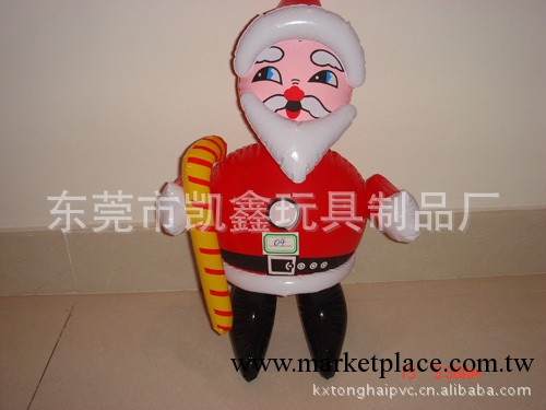 pvc充氣聖誕老人 可以加印logo 按客戶高度定做工廠,批發,進口,代購