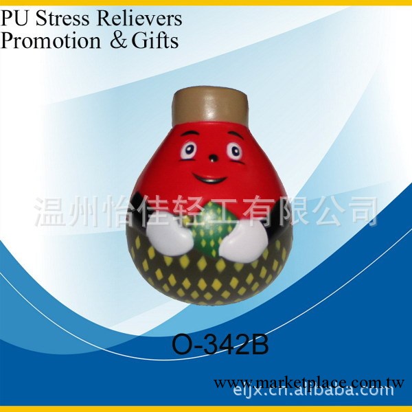 現貨或定制全尺寸全顏色 YIJIA品牌 可印LOGO柔軟無毒 PU聖誕球工廠,批發,進口,代購