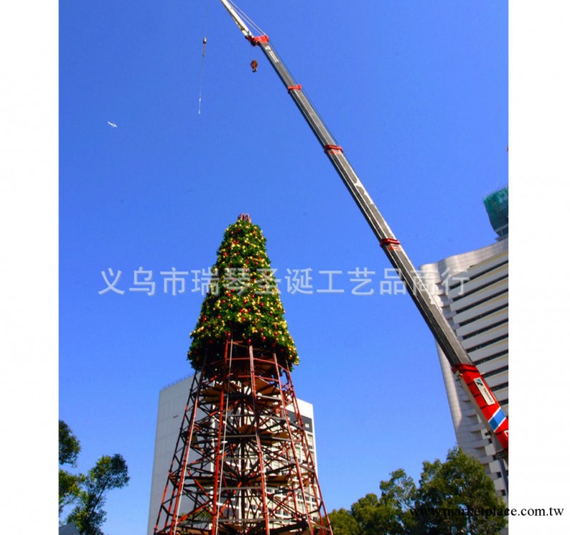 訂做大型聖誕樹 內部鋼結構聖誕裝飾樹 訂做8米5聖誕樹批發工廠,批發,進口,代購
