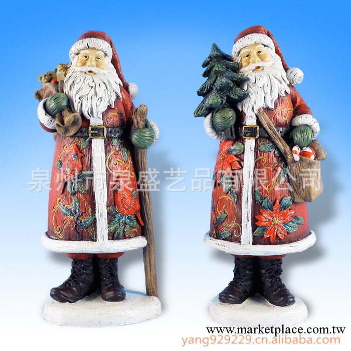 外貿出口產品聖誕節裝飾用品 樹脂聖誕老公 聖誕雪人加工定制工廠,批發,進口,代購
