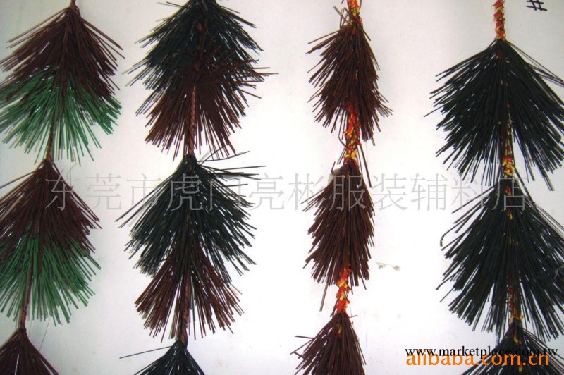 【推薦】節日裝飾用品佈松 松針 工藝裝飾品 聖誕用品  JY01工廠,批發,進口,代購