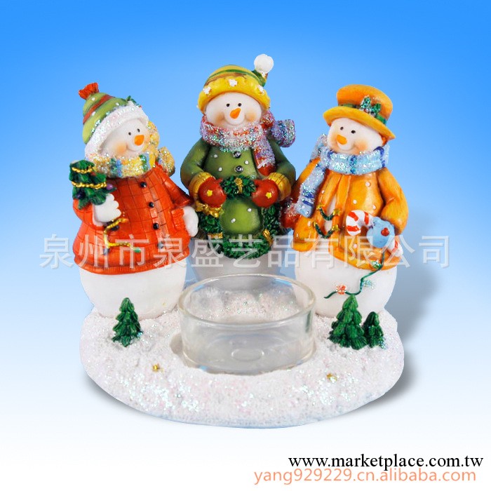 【承接外貿訂單】聖誕節裝飾用品 樹脂工藝品聖誕雪人公仔工廠,批發,進口,代購