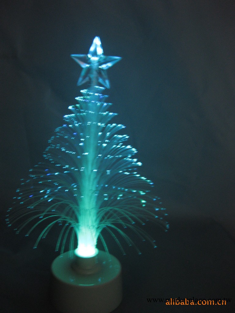 20CM發光純光纖聖誕樹工廠,批發,進口,代購