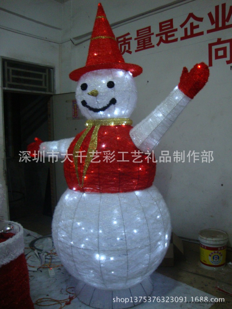 聖誕節雪人供應、場景佈置節慶裝飾、聖誕鹿聖誕樹聖誕老工藝品工廠,批發,進口,代購