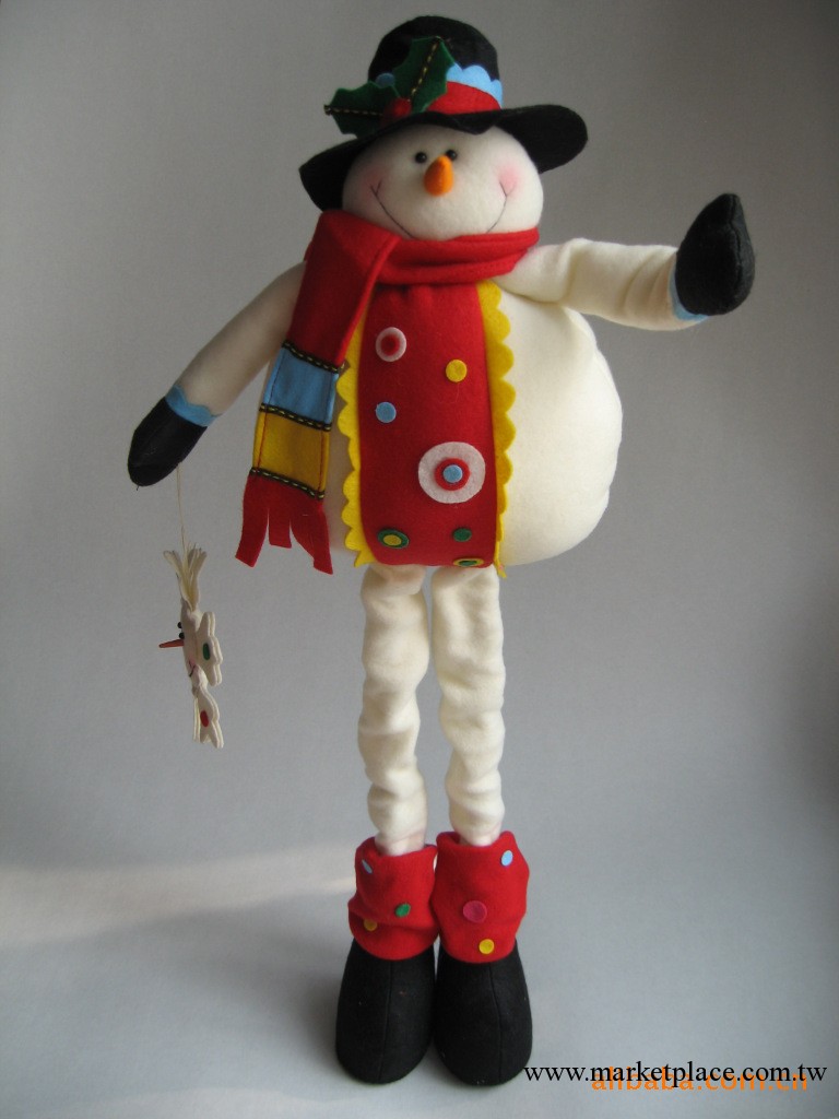 聖誕禮品 聖誕裝飾品  15-24寸伸縮聖誕老人 雪人擺設工廠,批發,進口,代購