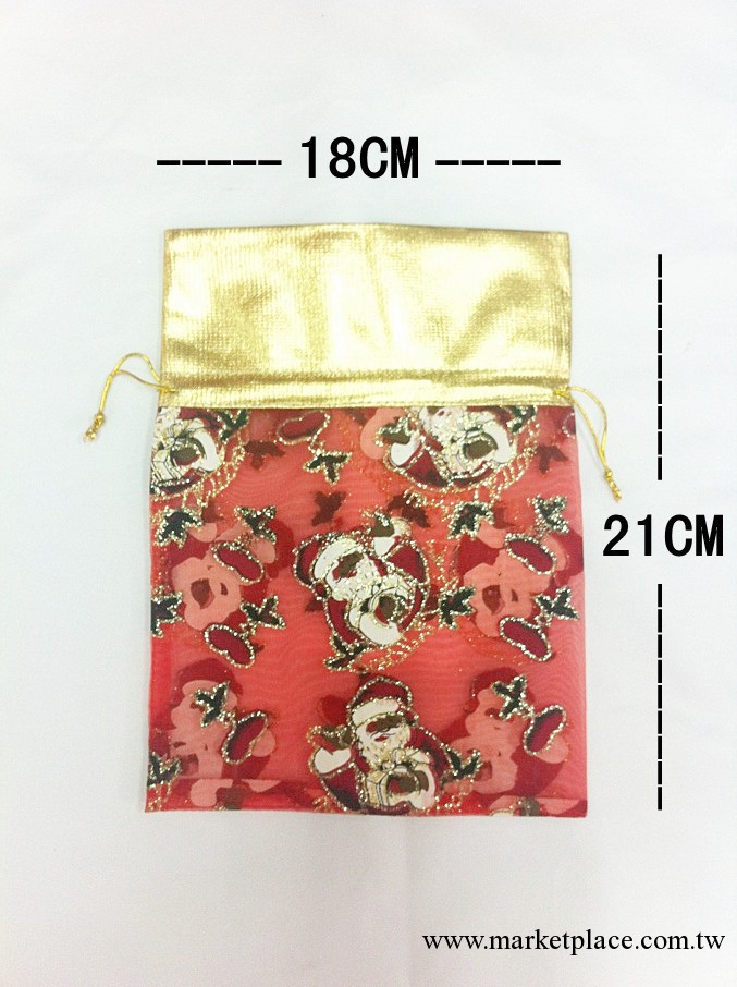 清倉處理  聖誕浮印松緊袋 禮品袋  便宜大甩賣工廠,批發,進口,代購