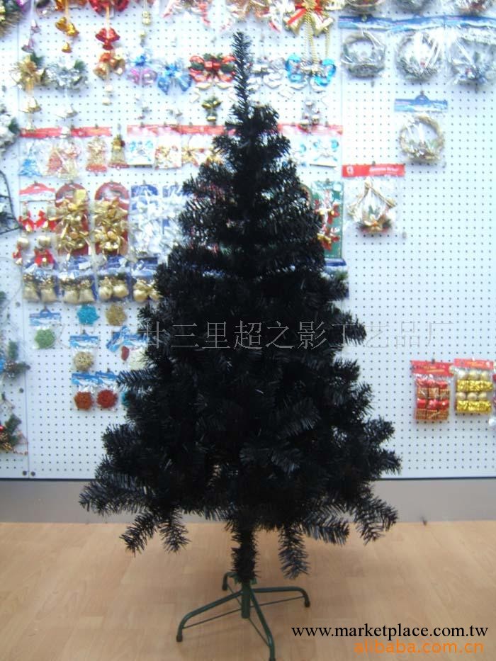 供應150CM黑色聖誕樹工廠,批發,進口,代購