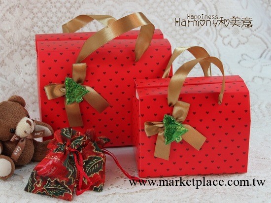 聖誕禮盒 平安盒 蘋果盒 聖誕包裝 大號批發・進口・工廠・代買・代購