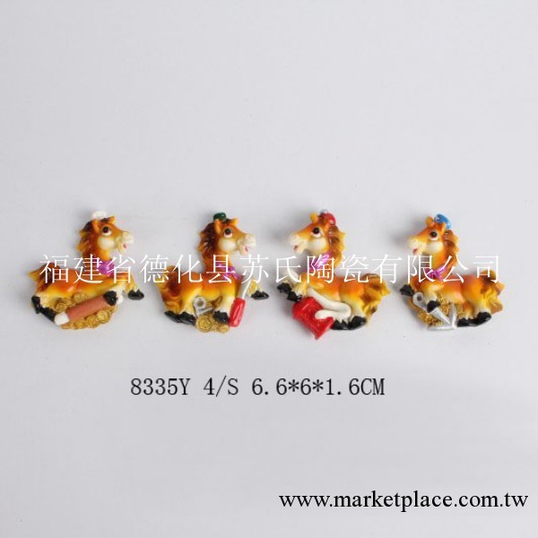 樹脂工藝品 樹脂馬冰貼  樹脂贈品 傢居聖誕禮品 8335Y工廠,批發,進口,代購