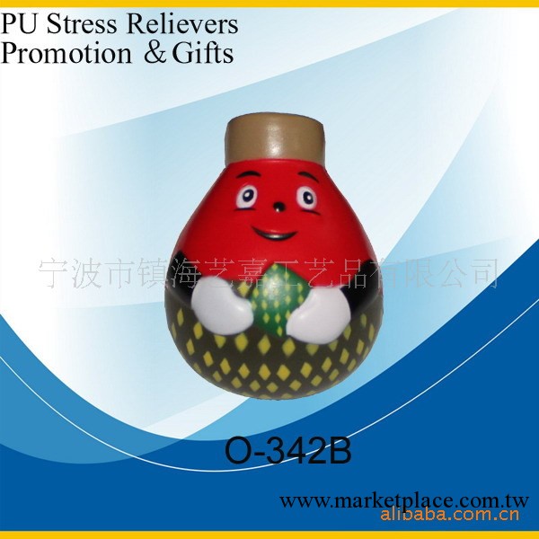 高品質環保仿真促銷贈送品[YIJIA品牌]PU聖誕球工廠,批發,進口,代購