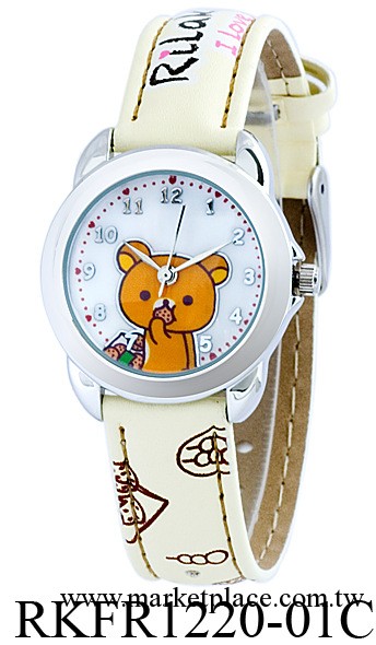 輕松小熊Rilakkuma  正品手錶 簡單時尚女孩腕表 廠傢直銷工廠,批發,進口,代購