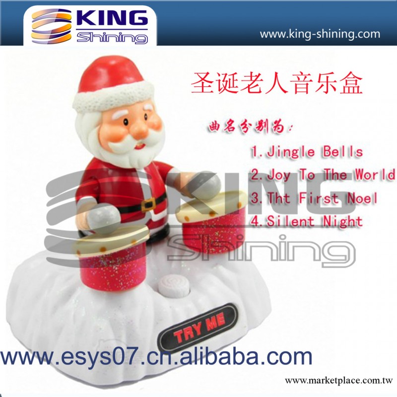 專業生產 聖誕老人音樂盒 廣告促銷品 聖誕禮品音樂盒批發・進口・工廠・代買・代購