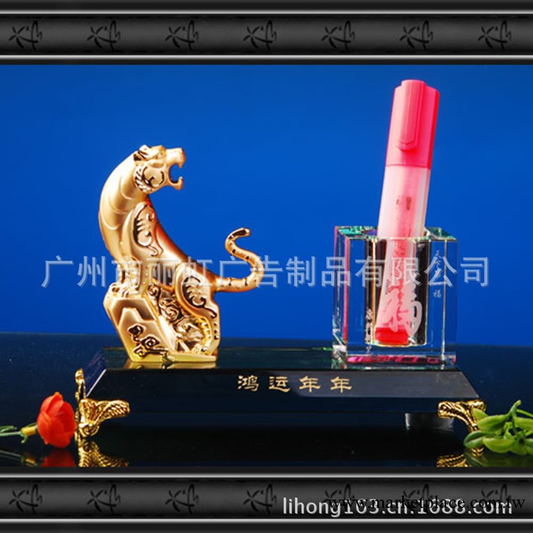 『鴻運年年』高檔合金工藝品/猛虎中秋禮品/聖誕禮品/春節禮品工廠,批發,進口,代購