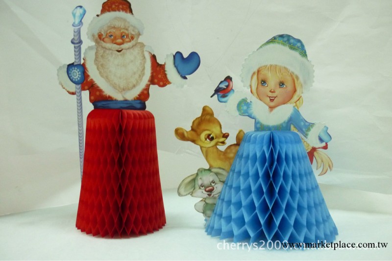 供應聖誕老人蜂巢座飾 【廠傢直銷、訂做均可】工廠,批發,進口,代購