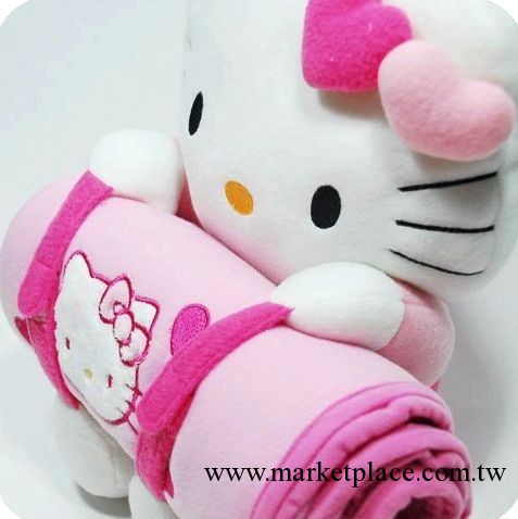 hello kitty 凱蒂貓公仔抱枕頭 kt空調毯被子兩用靠墊 女生禮品工廠,批發,進口,代購