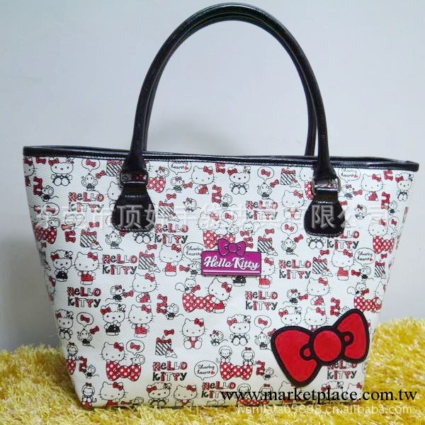 最新款時尚可愛Hello kitty手提包，出口日本Hello kittyPU女士包工廠,批發,進口,代購