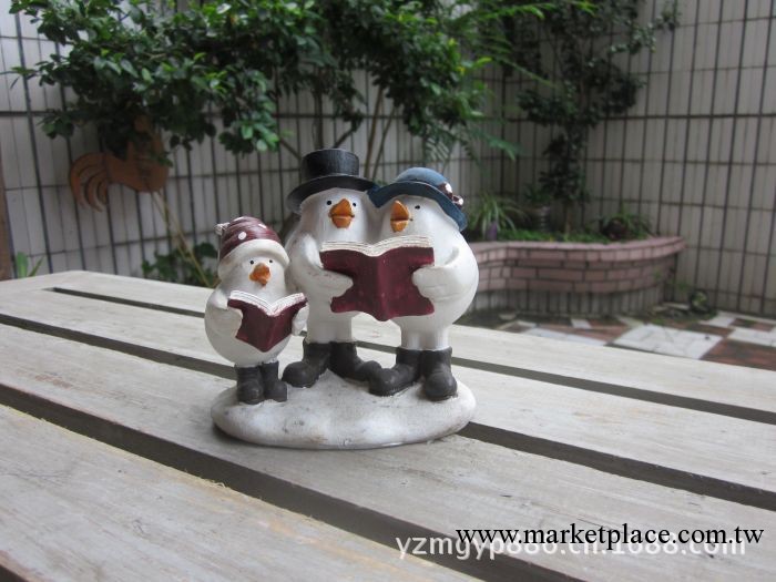 樹脂聖誕雪人 一傢三品 基督教禮品7235工廠,批發,進口,代購