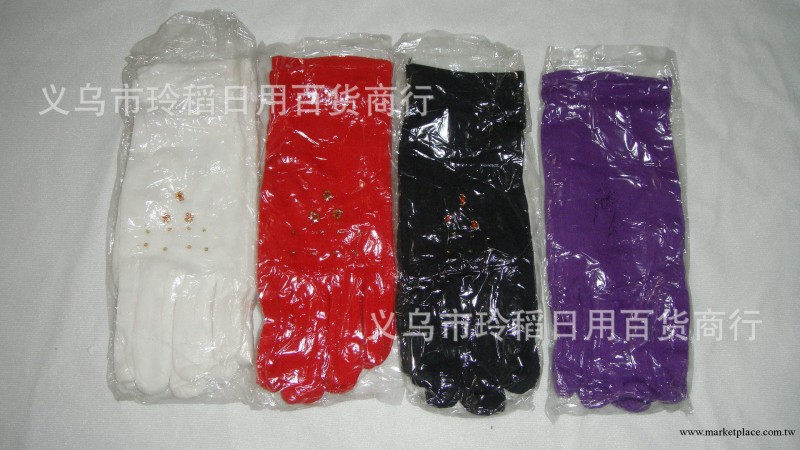 小額批發  經濟實惠超值女士尼龍手套庫存處理工廠,批發,進口,代購